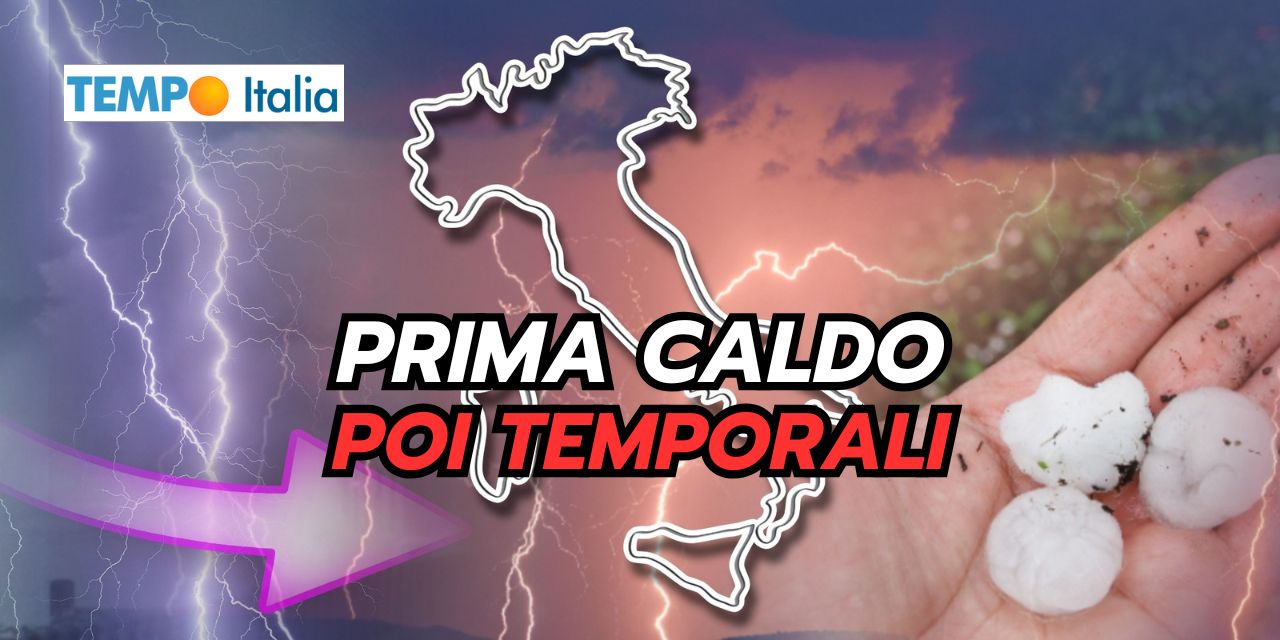 Caldo improvviso e crollo termico: meteo impazzito