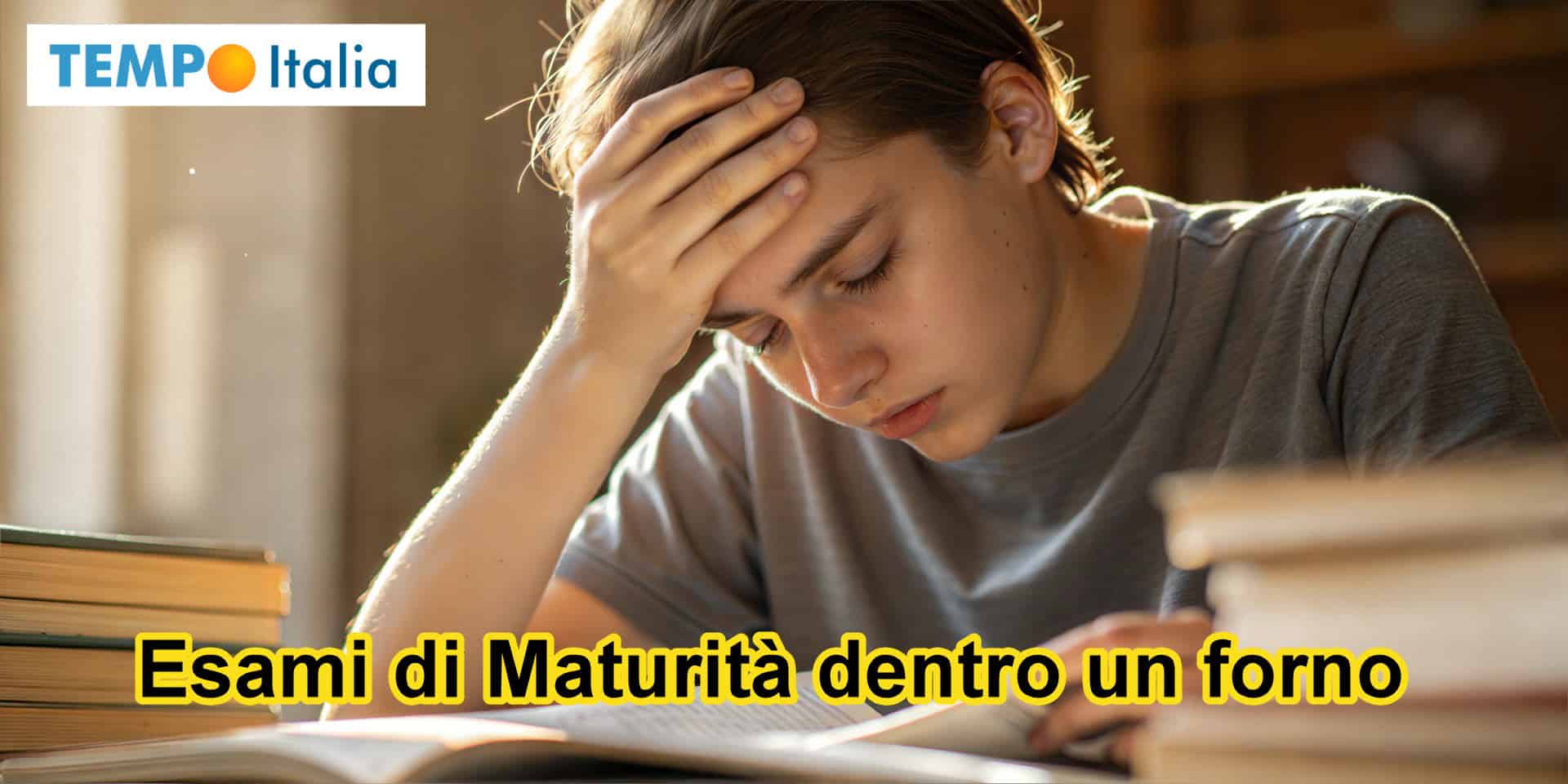 Maturità 2025 tra afa e aule bollenti: studenti messi alla prova dal caldo estremo