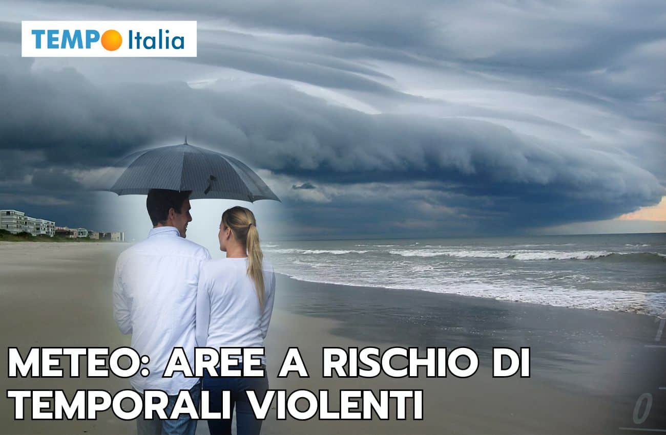 Meteo: veloce fronte freddo al Nord, le aree a rischio temporali anche violenti