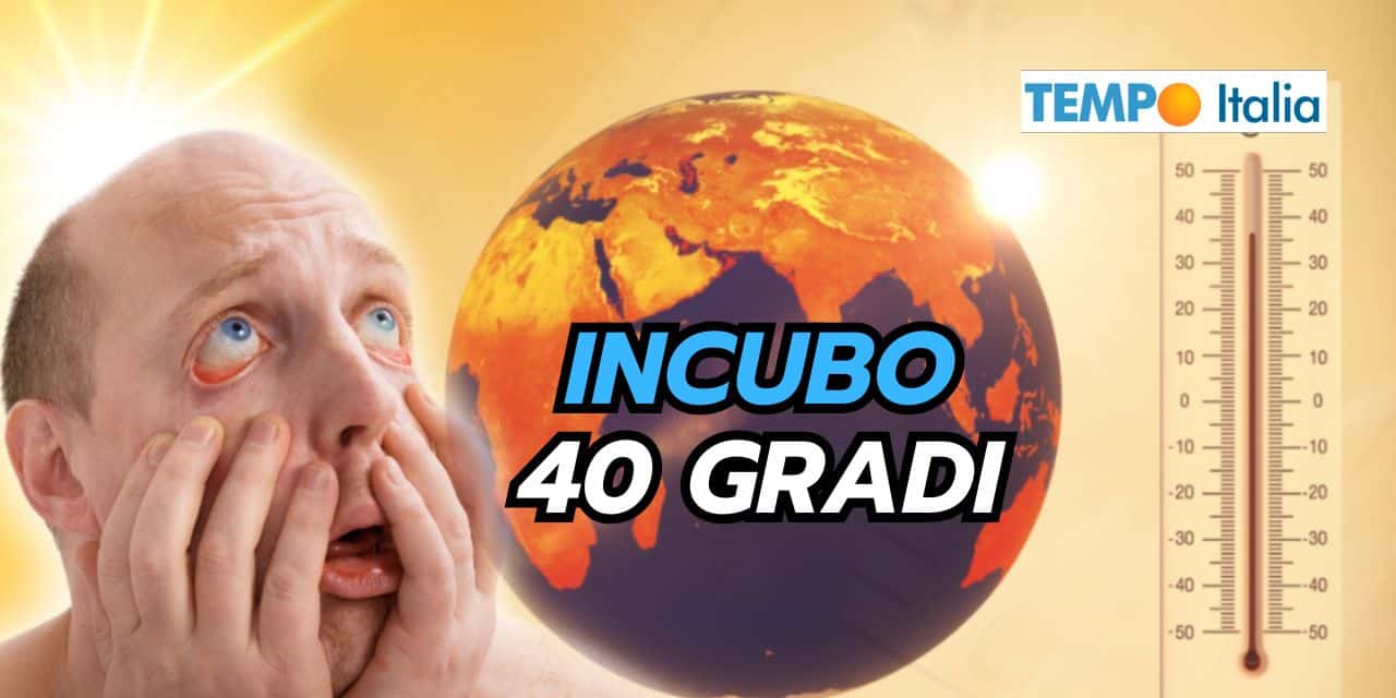 Prossimi giorni col meteo da incubo, la data della fine