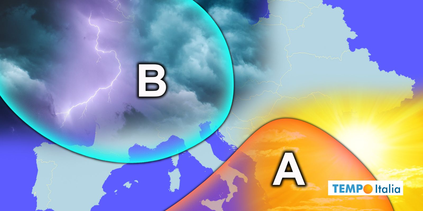 Meteo 3–5 giugno: tornano temporali e grandine, le zone colpite