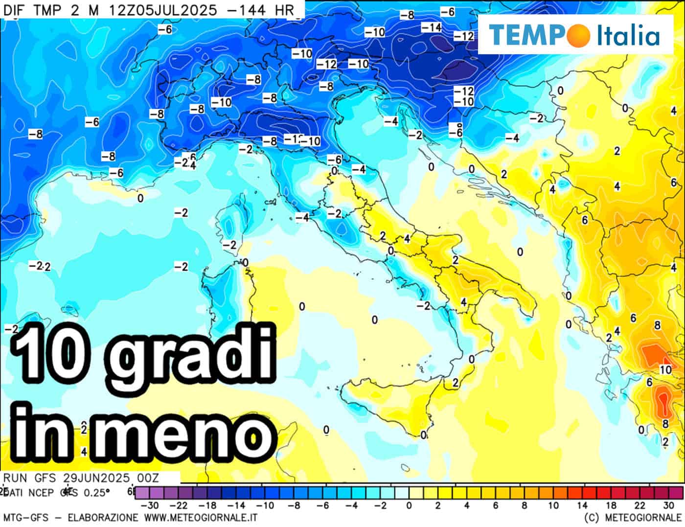 Meteo, la DATA del REFRIGERIO, finalmente. Regioni più esposte