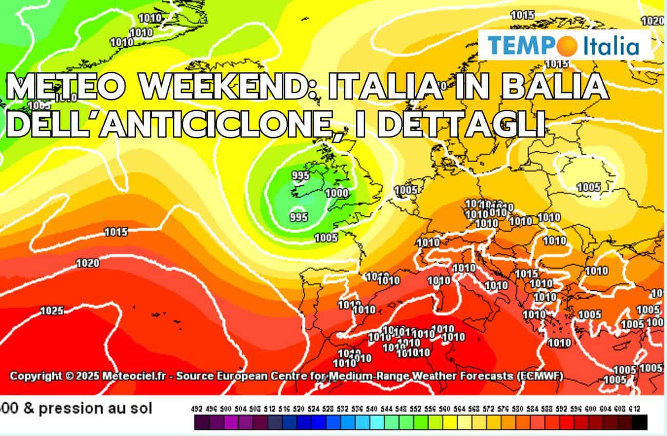 Meteo weekend: Italia in balia dell’anticiclone africano, i dettagli