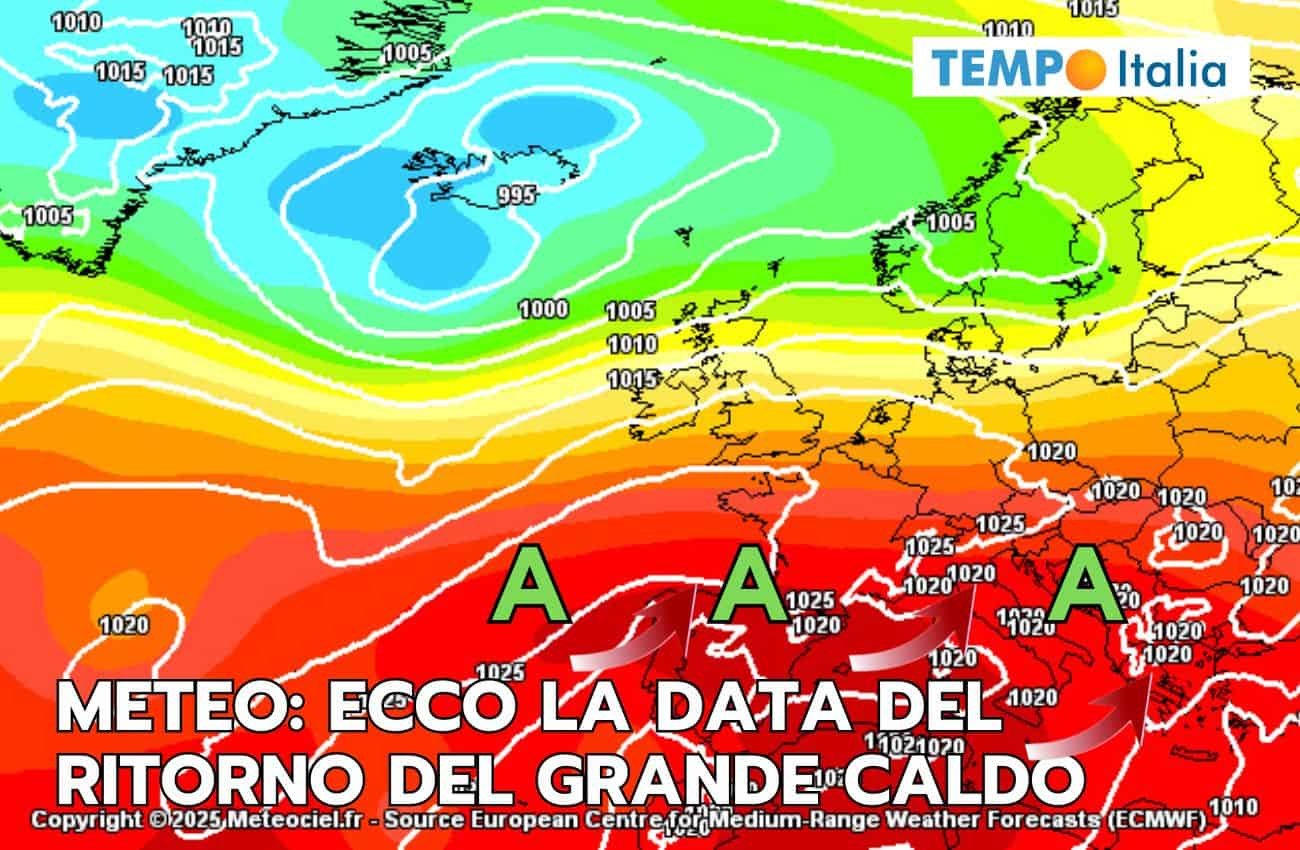 Meteo: l’estate non molla, c’è la data per il ritorno del gran caldo