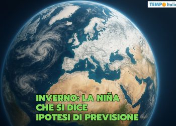 La Niña ipotesi previsione meteo invernali: il grande freddo.