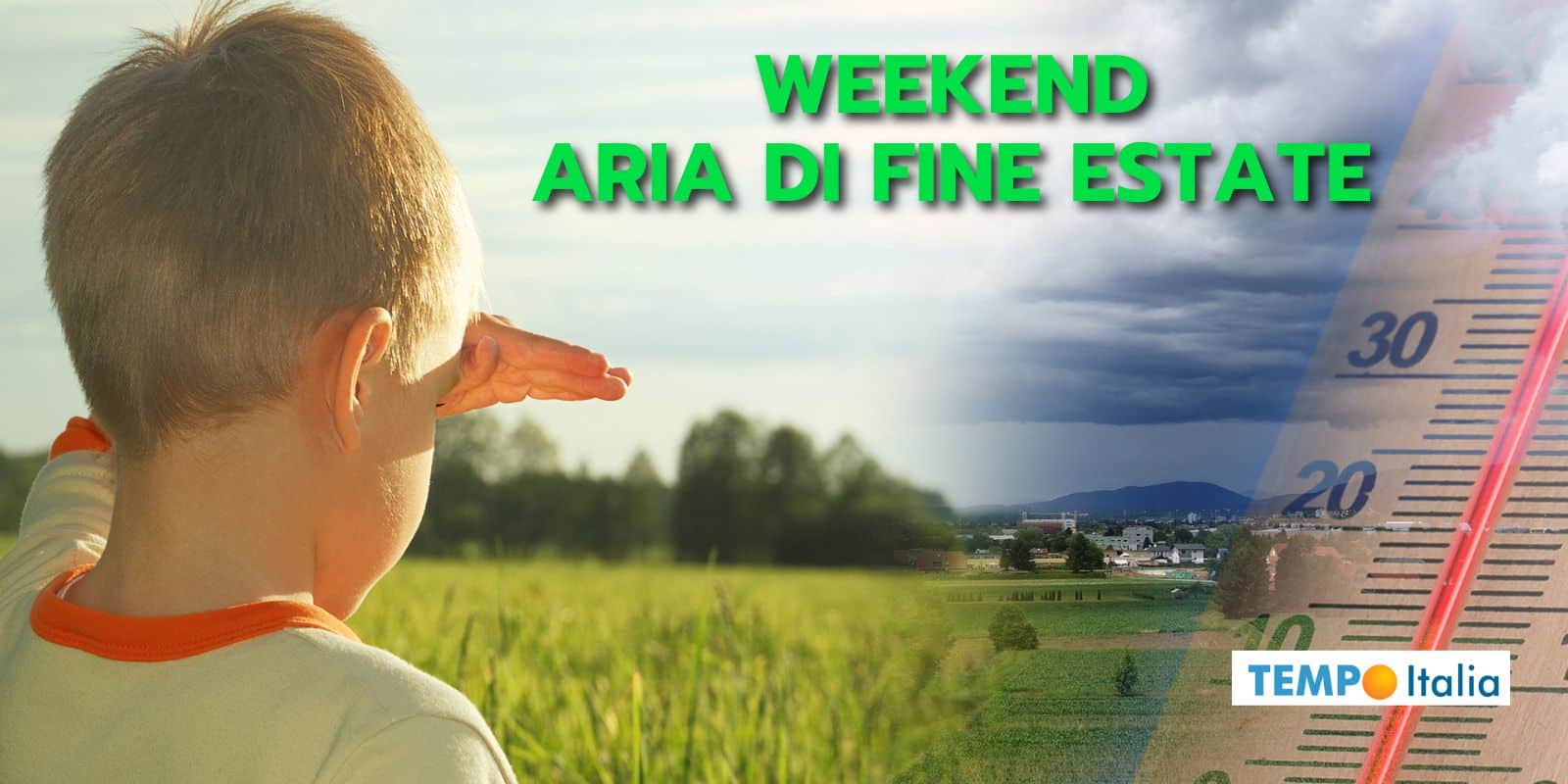 Meteo Weekend: tregua dai nubifragi, ma l'Estate non sarà più la stessa 2 meteo weekend fine estate 08 20 oygadff
