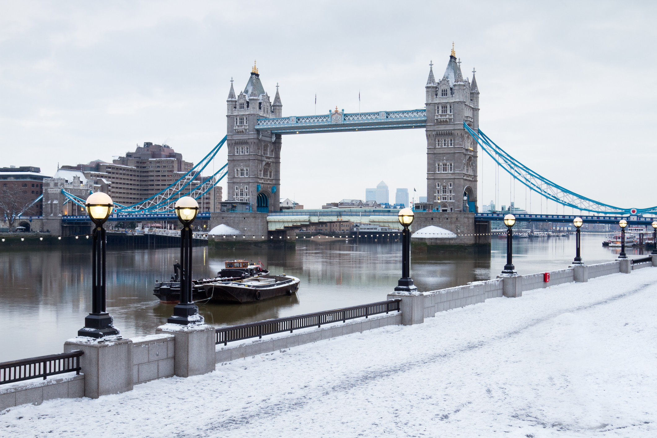 Neve a Londra. Neve a Londra.