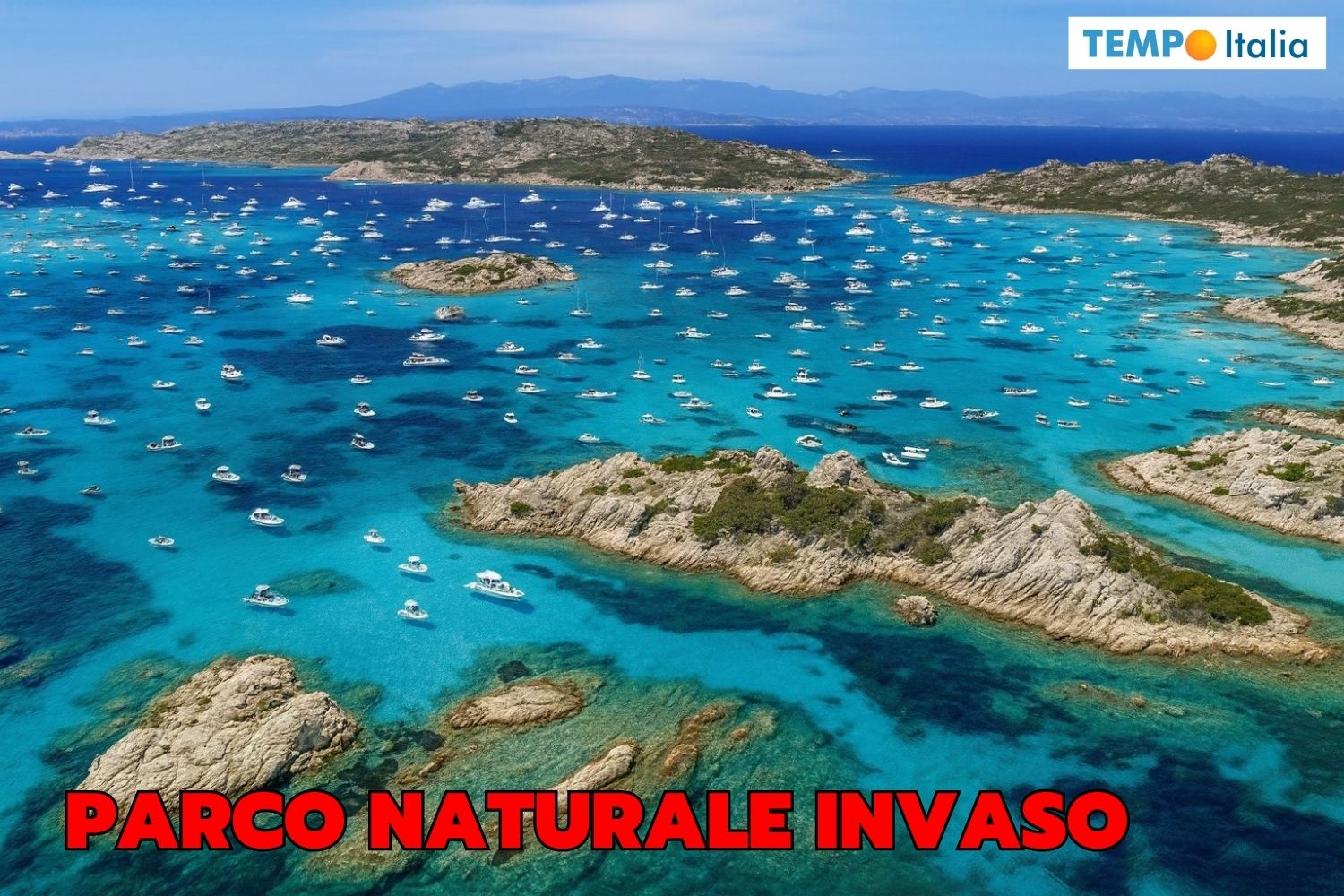 Immagine di La Maddalena riprodotta con IA.