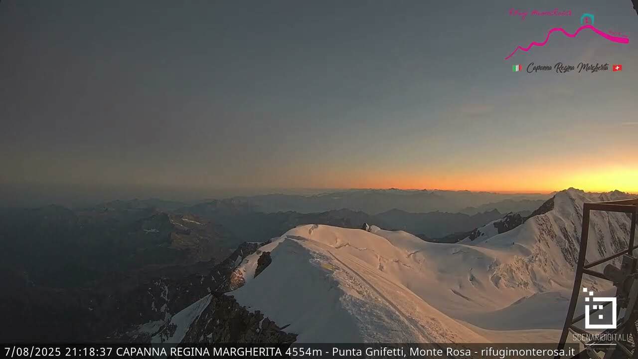 Un giorno speciale sul Monte Rosa: video meteo