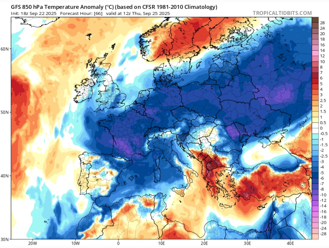 Aria fredda 25 settembre