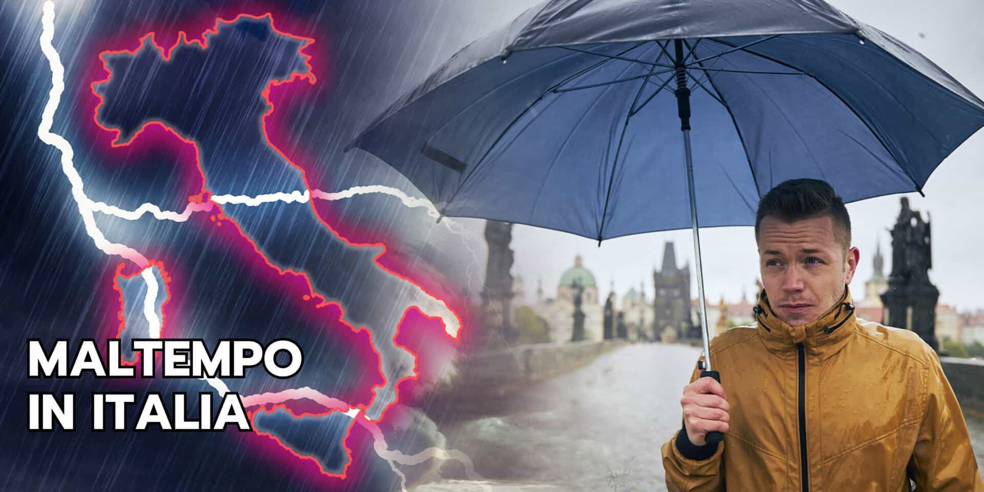 Autunno improvviso, maltempo su tutta l’Italia