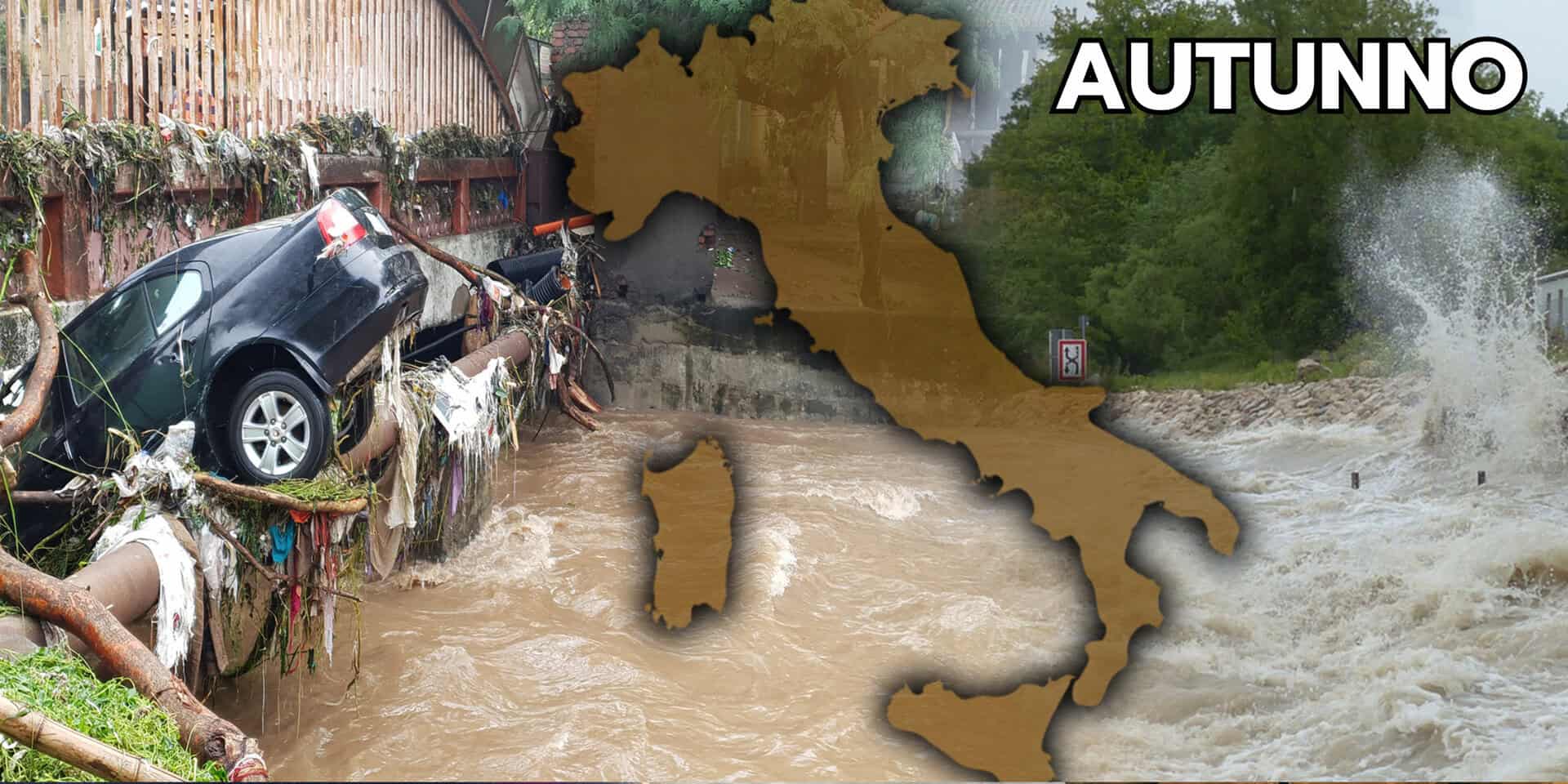 Autunno, ecco la stagione delle piogge. Maltempo a più riprese!