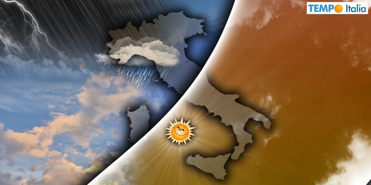 Meteo Weekend: veloce passata piovosa, ma poi è atteso un colpo di scena