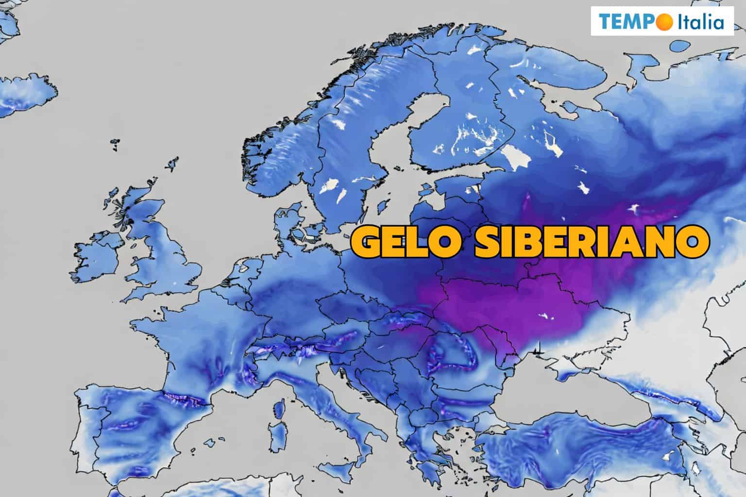 Fine Dicembre, crescente rischio di gelo siberiano sull’Italia