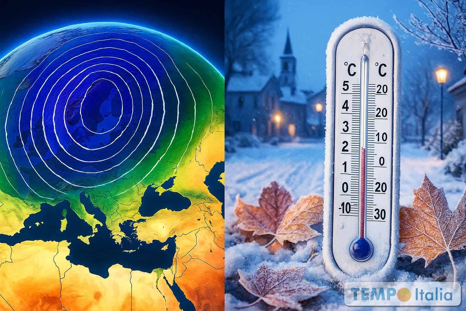 Vortice Polare in bilico: segnali di indebolimento, le ripercussioni in Europa e Italia