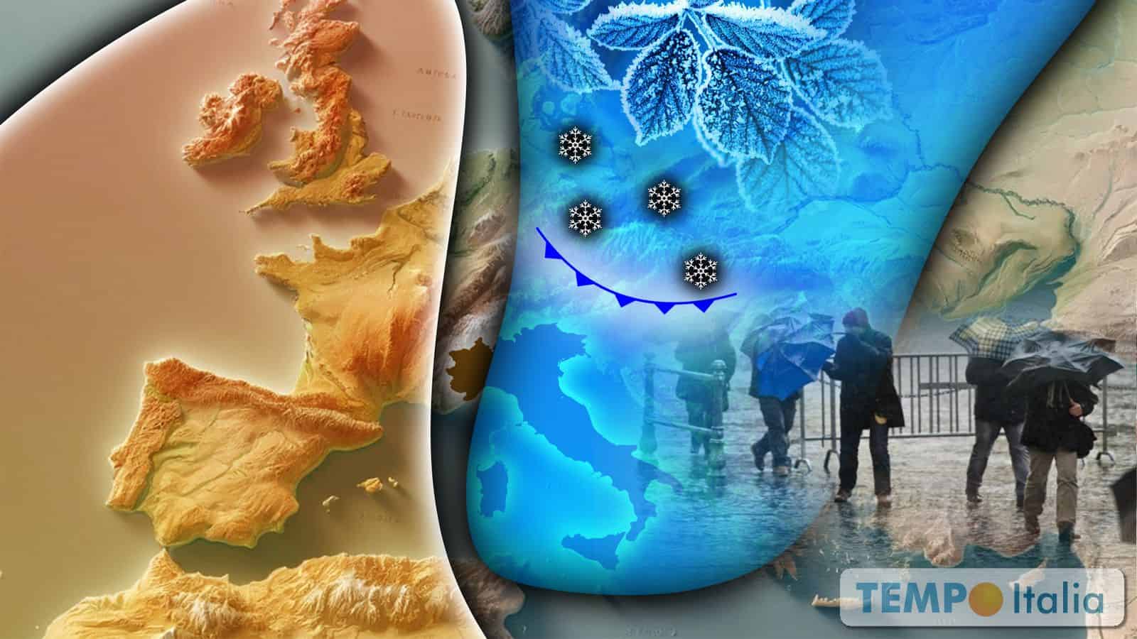 Freddo e neve anche al Centro-Sud! I giorni da tenere sotto osservazione