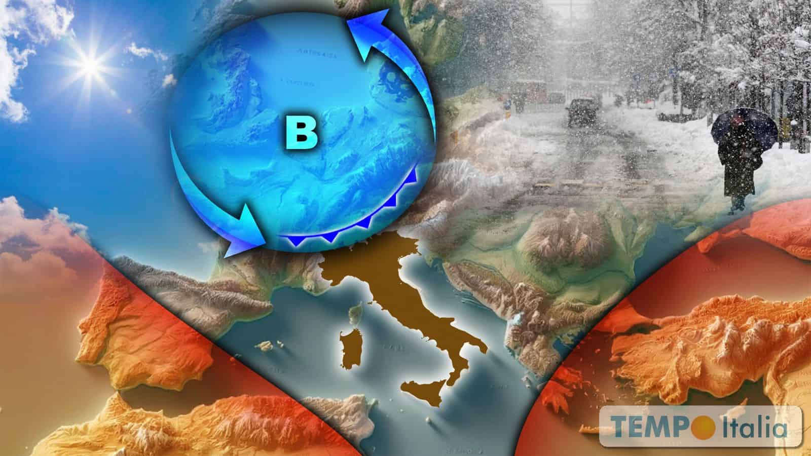Meteo: un Gennaio vecchia maniera, tra neve e maltempo ce ne sarà per tutti
