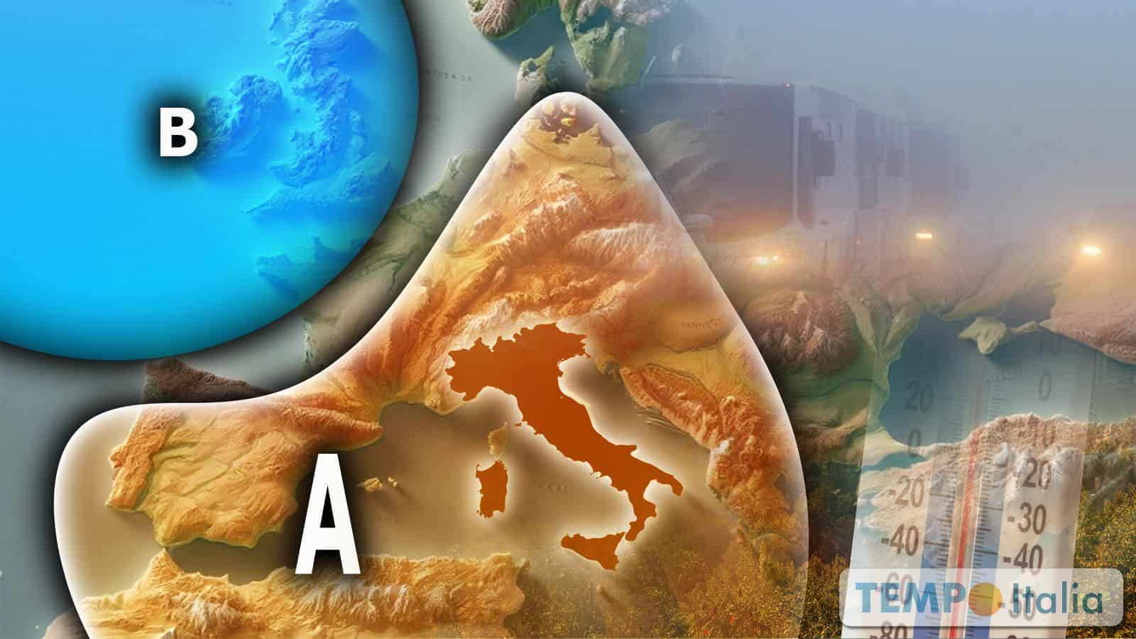 Meteo: alta pressione ancora dominante, i primi segnali di uscita nel Weekend
