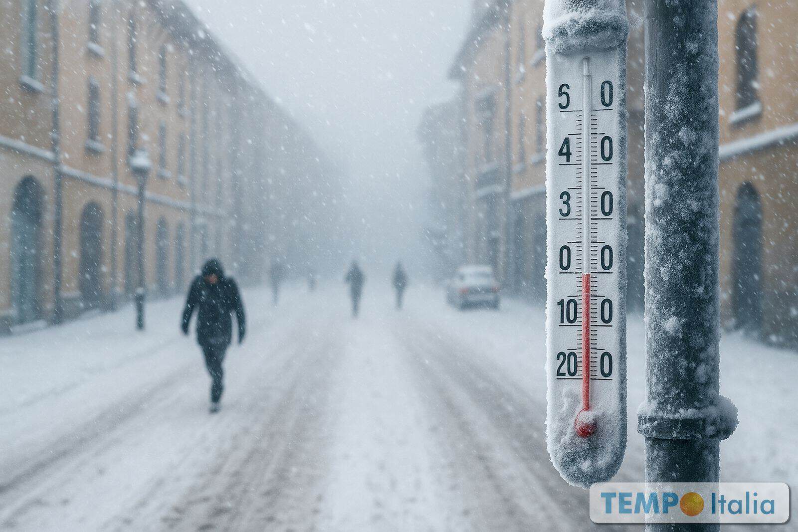 Meteo inizio Gennaio: il gelo prepara il terreno, rischio neve in pianura prima dell’Epifania