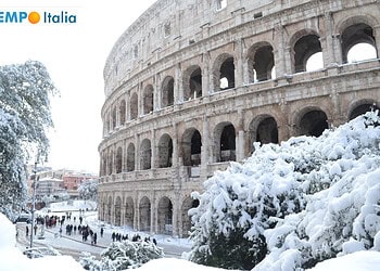 Neve a Roma che fa sempre storia. Era il 26 febbraio 2018.