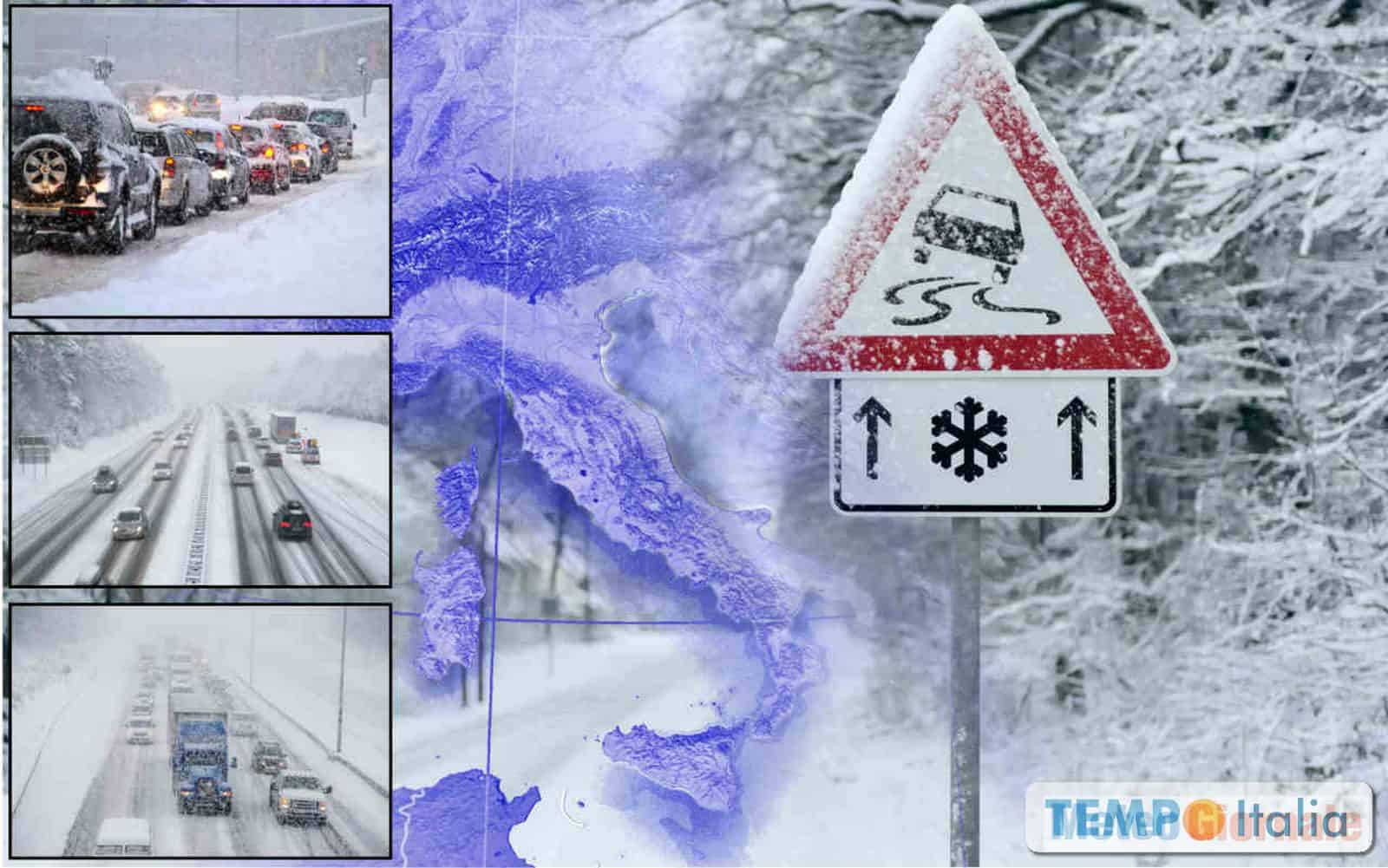 Meteo Weekend: nuova ondata di gelo e neve, da Lunedì si ribalta tutto