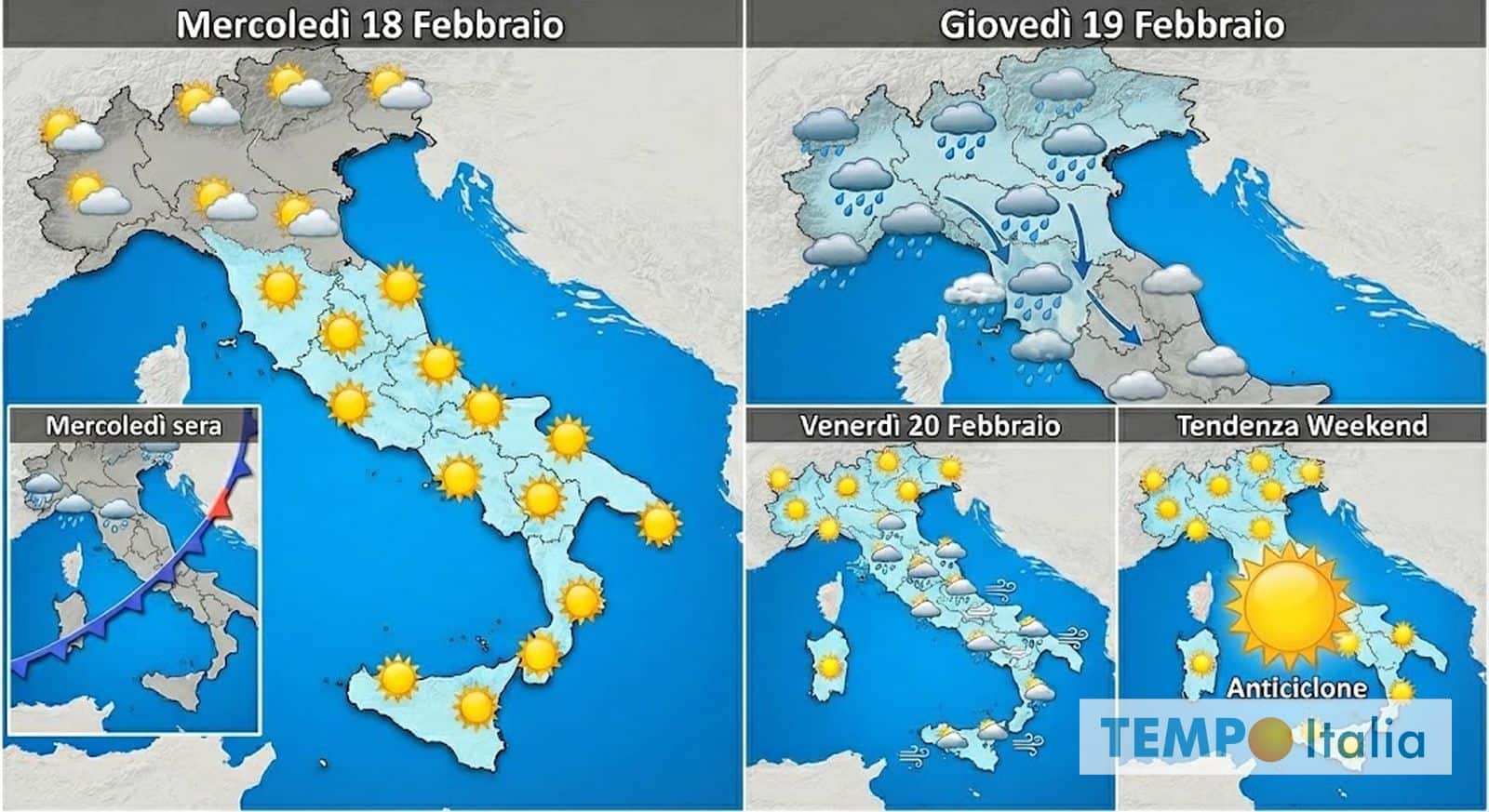 Il meteo cambia di colpo: ultimo assalto freddo invernale, poi spazio alla Primavera