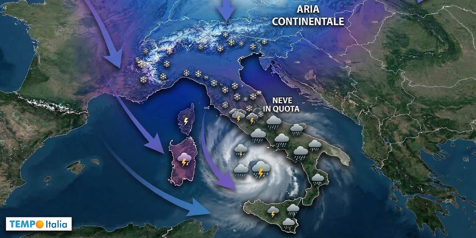 Meteo: i modelli puntano sul Freddo a fine Marzo, la Primavera va in PAUSA