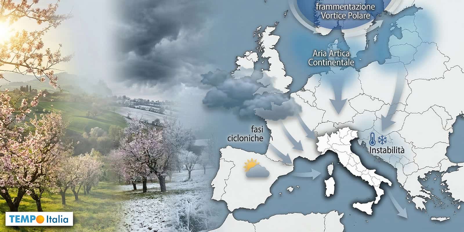 Meteo, Marzo tradisce le attese: il FREDDO invernale non vuole mollare la presa