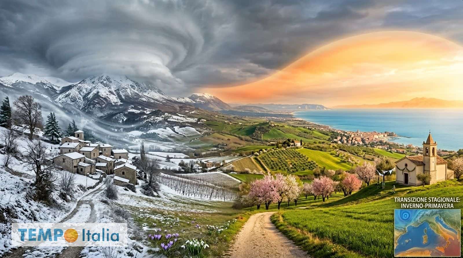 Dal freddo invernale alla prima fiammata africana, ecco quando il meteo cambierà volto