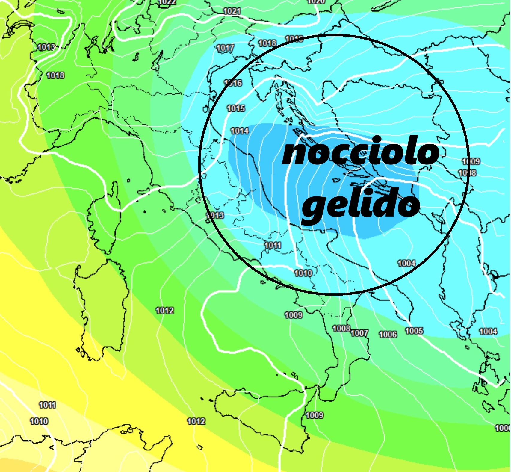 In una prima fase potrebbe arrivare una botta fredda da est tra il 10 e 12 aprile.