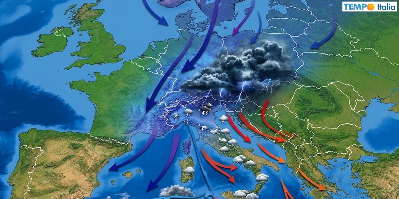 Meteo movimentato negli ultimi giorni di aprile