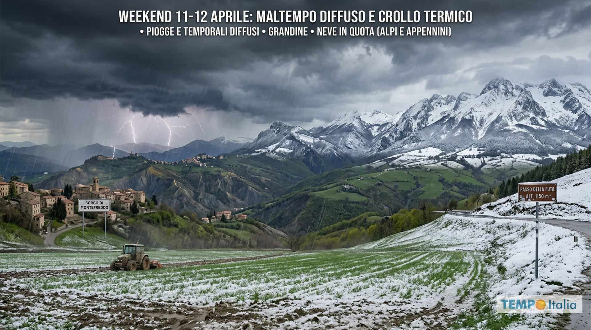 Weekend dopo Pasqua: si torna in Inverno? Gli ultimi aggiornamenti sorprendono