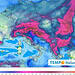 Previsione piogge GFS prossime due settimane.