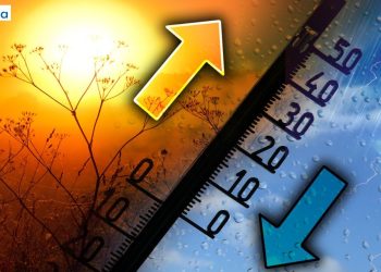 Finale d'aprile turbolento, con sbalzi termici