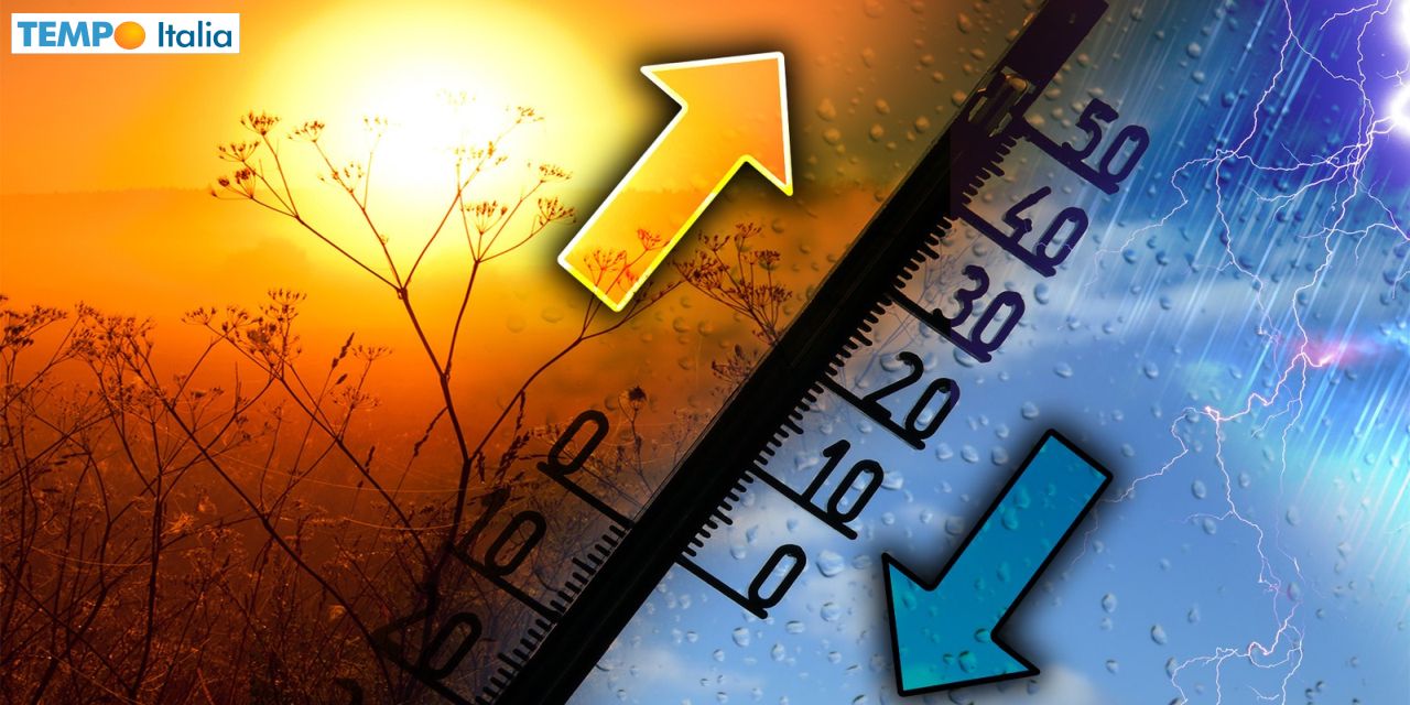 Finale d'aprile turbolento, con sbalzi termici