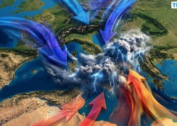 Maltempo e aria più fredda in rotta verso l'Italia