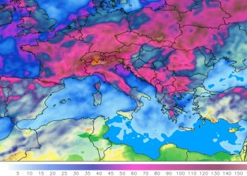 Maltempo pronto a bersagliare anche l'Italia, specie il Centro-Nord