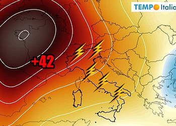 Caldo africano senza tregua: ecco i giorni a rischio temporali