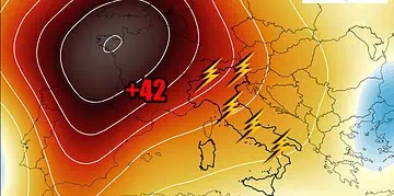 Caldo africano senza tregua: ecco i giorni a rischio temporali