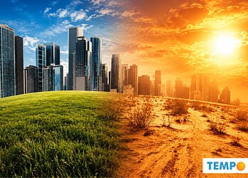 Aumento temperatura globale.
