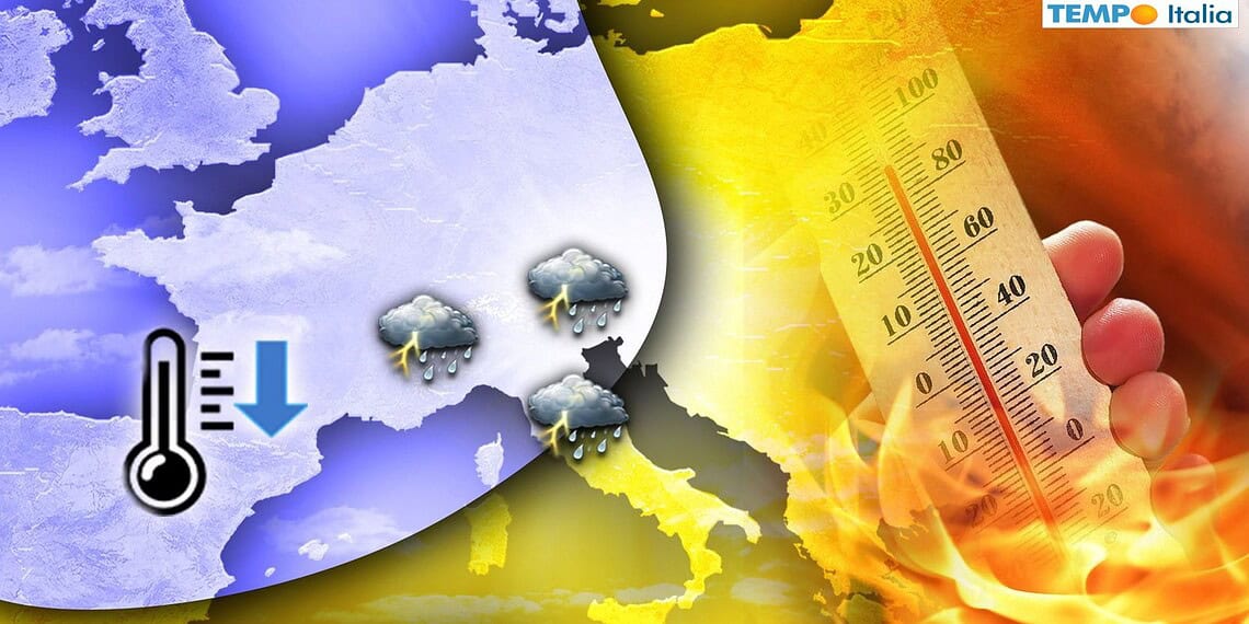 Dal caldo al refrigerio, ma è ipotesi da confermare