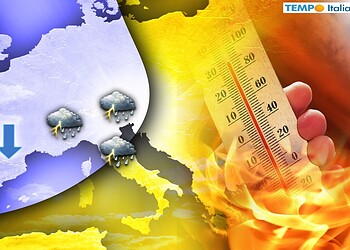 Dal caldo al refrigerio, ma è ipotesi da confermare