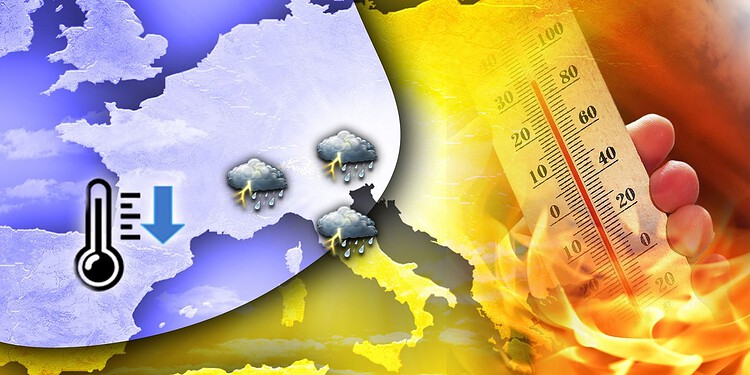 Dal caldo al refrigerio, ma è ipotesi da confermare