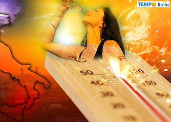 Prima i temporali, poi il caldo rovente ovunque
