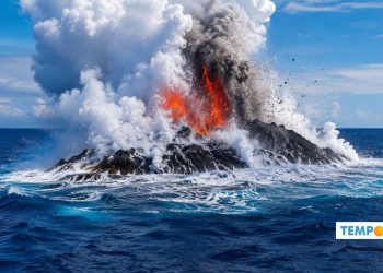 Isola di origine vulcanica (contenuto realizzato con la AI).