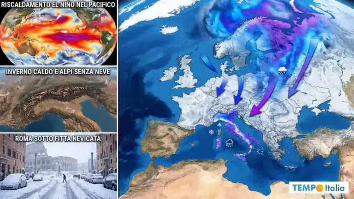 El Niño, cosa cambia in Italia tra Autunno e Inverno