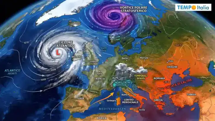 Vortice Polare in formazione: cosa cambia per l'Europa 14 Vortice Polare in formazione: cosa cambia per l’Europa