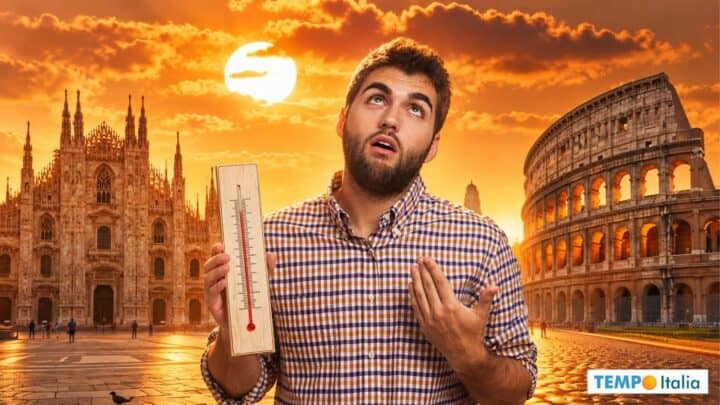 Caldo fuori stagione Lunedì 21 Settembre, con punte di 32°C