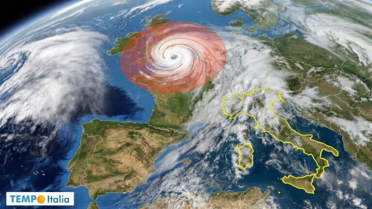 Ciclone Austen e peggioramento in Italia ghg
