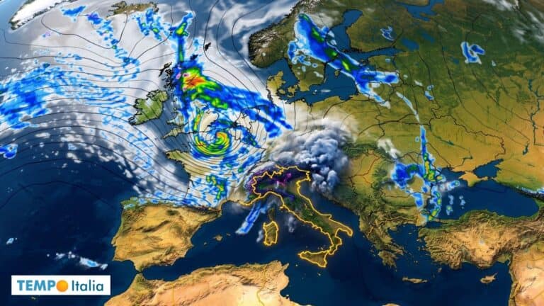 Marcata instabilita atmosferica su Italia gh